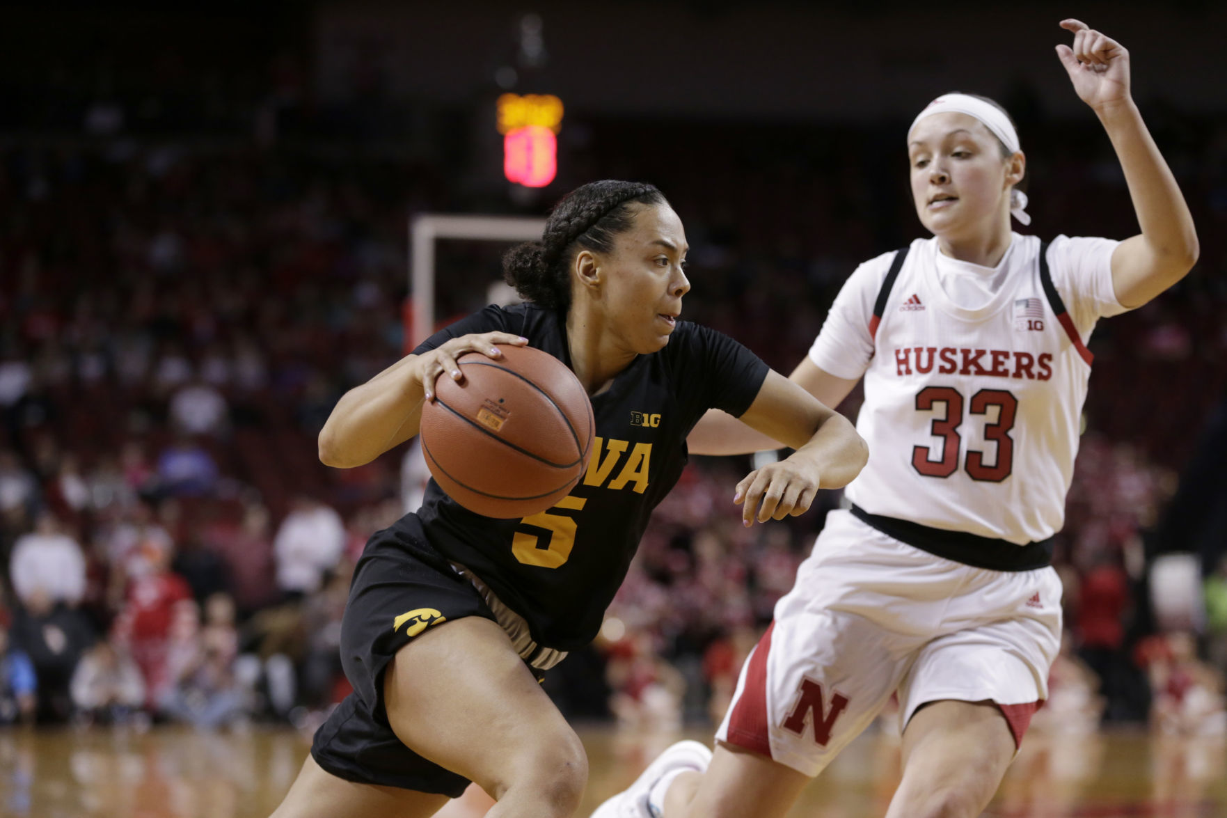 Iowa Nebraska Basketball